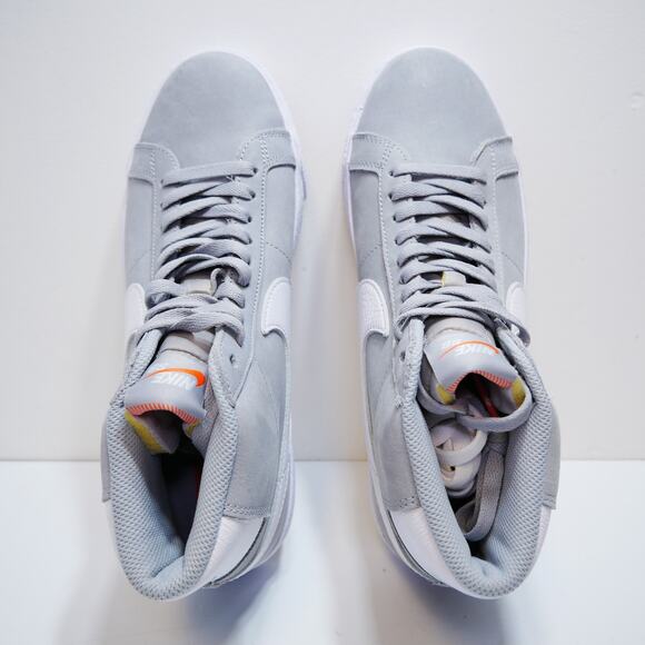 NEW NIKE SB BLAZER MID SHOES DV5467 001 GREY MENS SIZE - 8.5 - Picture 5 of 8